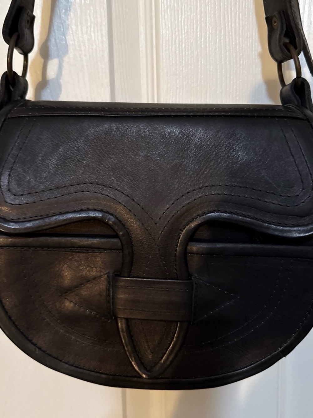 Leather Colombian Carriel Satchel Bag